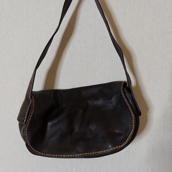 Marco Buggiani Leather shoulder bag - Picture 3 of 12